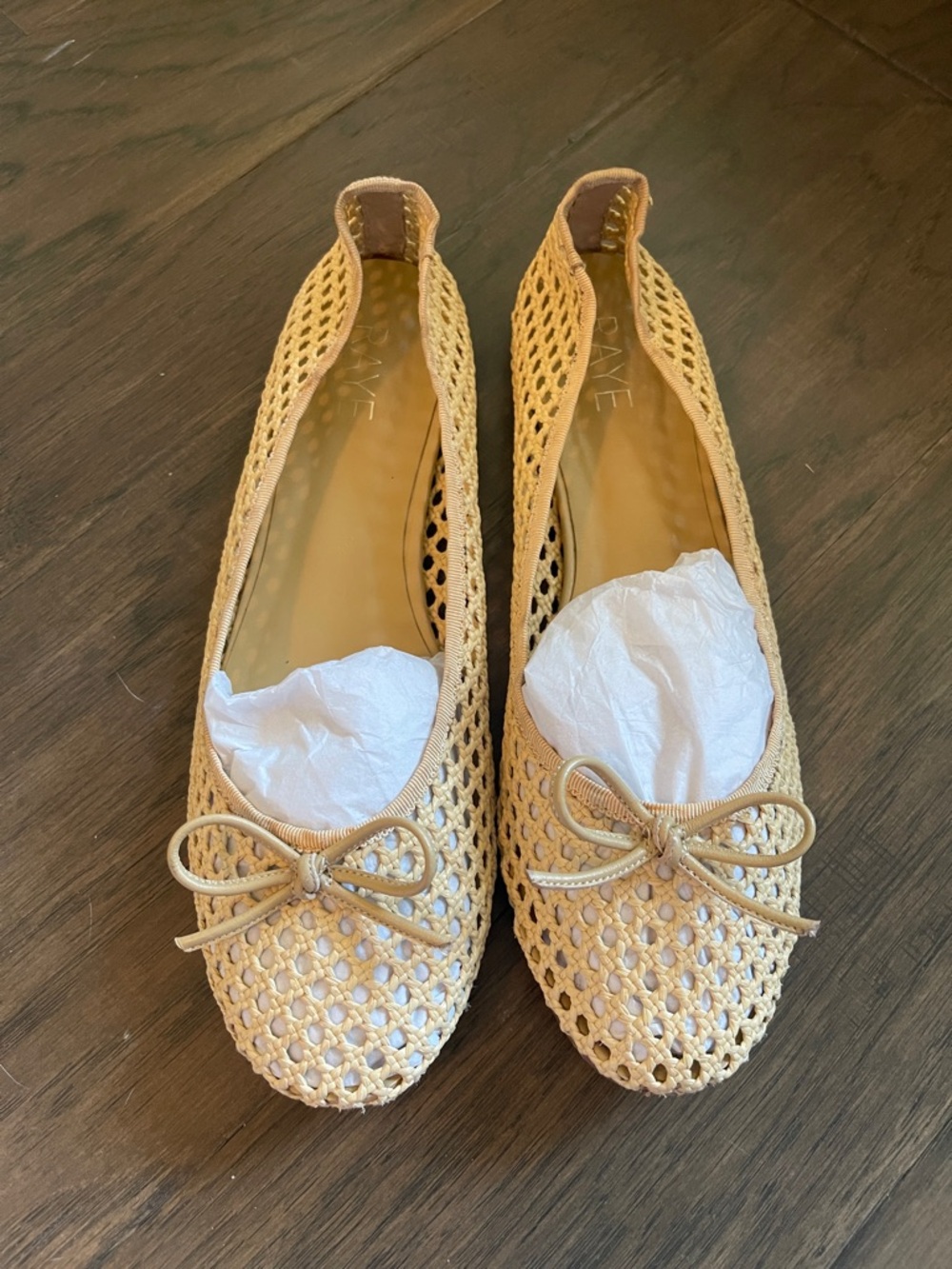 Raye Natasha woven ballet flat